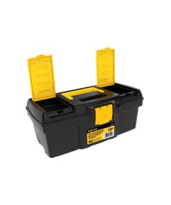 Caja para herramienta de 13' con compartimentos, almacenamiento eficiente para herramientas pequeñas, Pretul clave 20602