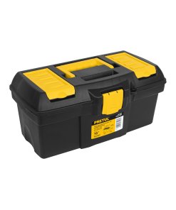 Caja para herramienta de 16' con compartimentos, organización eficiente para herramientas más grandes, Pretul clave 20603