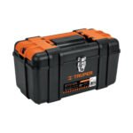 Caja para herramienta 17' compartimentos y broches metálicos
