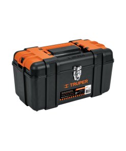 Caja TRUPER PortaHerramientas 17" - CON COMPARTIMENTOS Y BROCHES METÁLICOS - Diseño Ergonómico - Alta Resistencia - Máxima Organización - Clave 102434