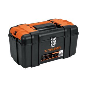 Caja para herramienta 17' compartimentos y broches metálicos