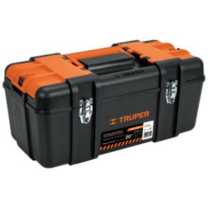 Caja para herramienta 20' compartimentos y broches metálicos