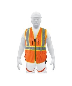 Chaleco TRUPER ArnésPro Naranja - SISTEMA PARA ARNÉS DE ALTA VISIBILIDAD - Compatibilidad Total - Seguridad Máxima - Uso Industrial - Clave 101770