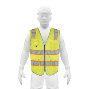 Chaleco de seguridad de alta visibilidad, amarillo,G, EXPERT