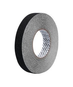 Rollo de 18m cinta antiderrapante Truper negra 25mm - Tecnología abrasiva discreta para áreas de tránsito que proporciona agarre superior sin destacar visualmente (Clave 101443)