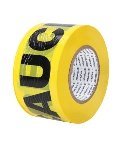 Rollo de 305 m cinta delimitadora Truper 'Precaución' - Tecnología de advertencia ampliada para grandes obras que comunica riesgos potenciales en áreas extensas (Clave 12583)