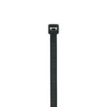 Bolsa con 10 cinchos plásticos 120 lb, 300 x 7.5 mm, negro
