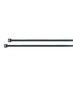 Bolsa con 1000 cinchos plásticos Volteck 18 lb 200x2.5 mm negros - Tecnología de organización de alto volumen para instalaciones corporativas que optimiza tiempos de ejecución en proyectos grandes (Clave 47467)