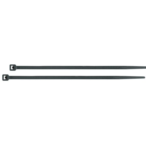 Cinchos Plásticos Volteck 250x3.5 mm 40 lb Negros - Tecnología Anticorrosiva para Espacios Húmedos que Garantiza Durabilidad (Clave 44325)