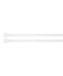 Cinchos Plásticos Volteck 300x4.5 mm 50 lb Naturales - Polímero de Calidad para Sujeción General que Ahorra Tiempo (Clave 44308)