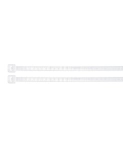 Cinchos Plásticos Volteck 400x4.5 mm 50 lb Naturales - Resistentes para Agrupación de Cables que Ofrecen Sujeción Duradera (Clave 44310)