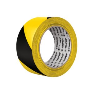 Rollo de 33 m de cinta delimitadora amarilla / negro, TRUPER