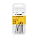 Blíster con 15 clavos galvanizados p/concreto 2-1/2', FIERO