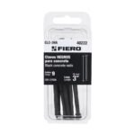 Blíster con 12 clavos negros para concreto 3', FIERO
