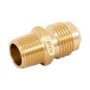 Niple Terminal de Latón de 1/2' X 3/8', Alta Resistencia para Conexiones Sencillas y Seguras, Marca Foset, Clave 47436