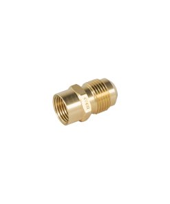 Niple Campana de Latón de 1/2' X 3/8', Diseño Compacto y Funcional para Instalaciones Eficientes, Marca Foset, Clave 47431