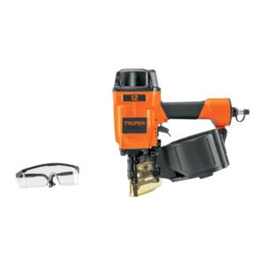 Clavadora neumática de bobina para clavo rolado,70mm, TRUPER