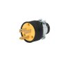 Clavija Industrial Volteck Reforzada 2P+T - Durabilidad en Talleres que Soporta Uso Intensivo (Clave 46207)