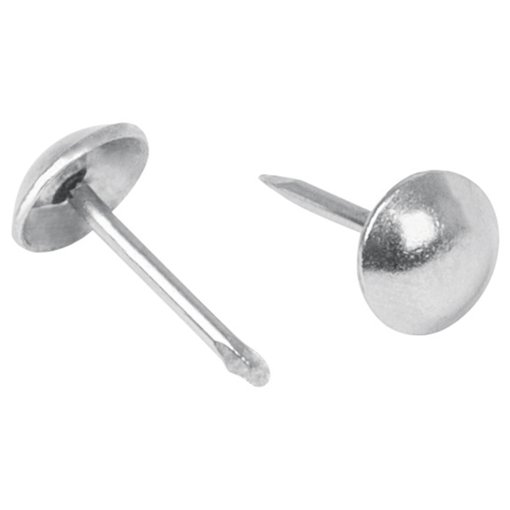 Caja con 500 Clavillos Niquelados de 17 mm, Alta Durabilidad para Cortes Rápidos, clave 44900 - Fiero