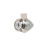 Cerradura para mueble, modelo 21, cromo, HERMEX BASIC
