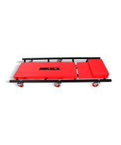 Cama acolchonada con respaldo 3 posiciones y 6 ruedas giratorias (40” largo) MIKELS CM-3