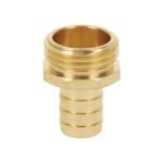 Conector 5/8' macho de latón sólido para manguera, TRUPER