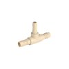 Tee Reducida Inserción Central 3/4' x 1/2' de Polipropileno, Alta Resistencia para Conexiones Duraderas, Marca Foset, Clave 48572