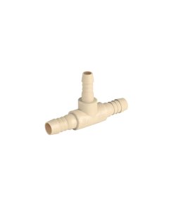 Tee Reducida Inserción Central 3/4' x 1/2' de Polipropileno, Alta Resistencia para Conexiones Duraderas, Marca Foset, Clave 48572
