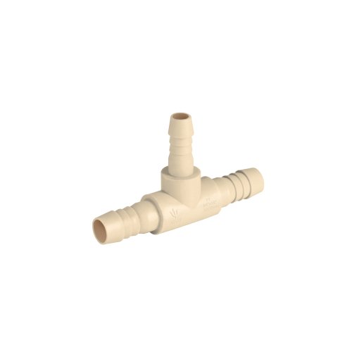 Tee Reducida Inserción Central 3/4' x 1/2' de Polipropileno, Alta Resistencia para Conexiones Duraderas, Marca Foset, Clave 48572