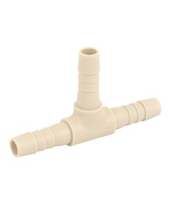 Tee Inserción 3/8' de Polipropileno, Estilo Funcional y Duradero para Conexiones Eficientes, Marca Foset, Clave 48568