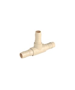 Tee Inserción 3/4' de Polipropileno, Alta Resistencia para Instalaciones de Alta Calidad, Marca Foset, Clave 48570