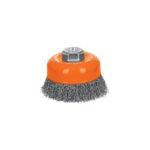 Carda TRUPER CopaPro 4" - ALAMBRE ONDULADO FINO CON EJE M14 - Estándar Europeo - Alta Precisión - Rendimiento Profesional - Clave 11532