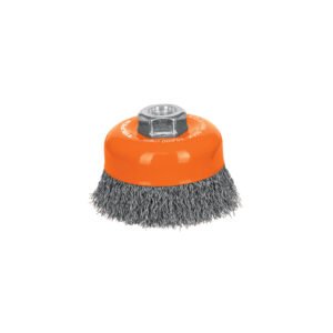 Carda TRUPER CopaPro 4" - ALAMBRE ONDULADO FINO CON EJE M14 - Estándar Europeo - Alta Precisión - Rendimiento Profesional - Clave 11532