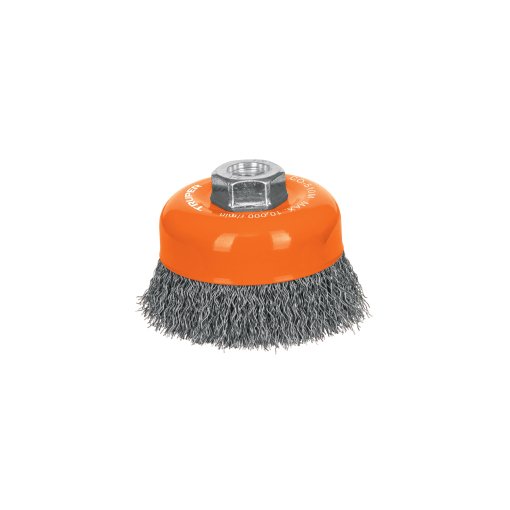 Carda TRUPER CopaPro 4" - ALAMBRE ONDULADO FINO CON EJE M14 - Estándar Europeo - Alta Precisión - Rendimiento Profesional - Clave 11532