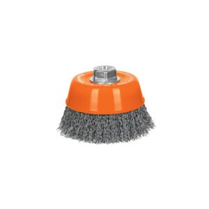 Carda TRUPER CopaMaster 5" - ALAMBRE ONDULADO GRUESO CON EJE M14 - Estándar Europeo - Máxima Potencia - Alta Durabilidad - Clave 17534