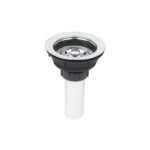 Contracanasta 3-1/2' inox, tubo plástico, FOSET