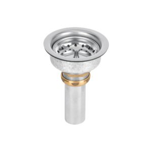 Contracanasta 3-1/2' inox, instala-fácil, tubo inox, FOSET