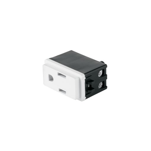 Contacto Volteck 2 polos + tierra Basic - Tecnología de conexión fundamental para instalaciones estándar que ofrece distribución eléctrica segura con diseño práctico y funcional (Clave 27107)