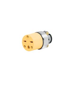 Contacto industrial Volteck blindado aterrizado cara de chino - Tecnología de alimentación universal para ambientes hostiles que protege conexiones aceptando diversos formatos de clavija (Clave 46114)