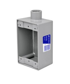 Condulet Volteck 3/4" conexión tipo FS - Tecnología de registro superficial para instalaciones robustas que facilita acceso ocasional sin desmontar componentes principales (Clave 46986)