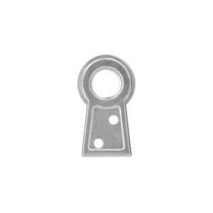 Bolsa con 100 colas de pato #2, 3.5 cm altura, 9 mm ojillo