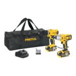 Combo rotomartillo/dest + dest/impacto, 20V, PRETUL