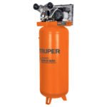 Compresor TRUPER BandaPro 240L - 4HP VERTICAL DE BANDA 220V - Máxima Capacidad - Alta Potencia - Uso Industrial Intensivo - Clave 19366