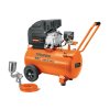 Kit Compresor Truper Lubricado 50L 127V - Tecnología de Alta Capacidad con Manguera y Pistola de Gravedad para Trabajos Industriales que Reduce Tiempos de Recarga (Clave 16095)