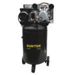 Compresor de aire eléctrico con transmisión de banda vertical 120 Lt 3 HP 127 V Surtek COMP6120V