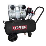 Compresor de aire eléctrico libre de aceite 24 Lt, 1.5 HP, 127 V Urrea COMP824L