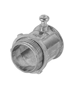 Conector conduit Volteck 3/4" - Tecnología de unión intermedia para canalizaciones comerciales que mantiene integridad del sistema eléctrico en instalaciones exigentes (Clave 46951)