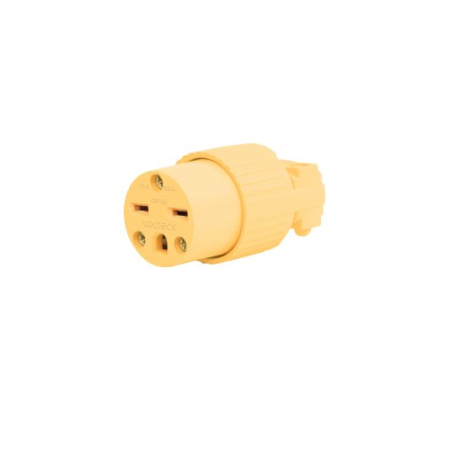 Contacto industrial Volteck plástico aterrizado cara de chino - Tecnología de conexión versátil para múltiples estándares que combina resistencia química con compatibilidad internacional (Clave 46118)