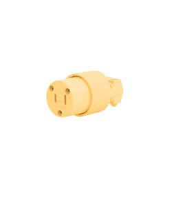 Contacto industrial Volteck plástico polarizado - Tecnología de conexión dieléctrica para entornos húmedos que elimina riesgos de cortocircuito manteniendo direccionalidad eléctrica (Clave 46116)