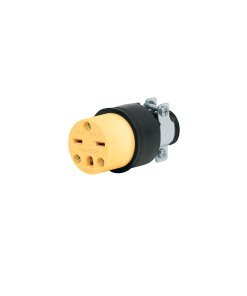 Contacto industrial Volteck reforzado aterrizado cara de chino - Tecnología de alimentación robusta para aplicaciones pesadas que soporta conexiones frecuentes con estándares internacionales (Clave 46121)